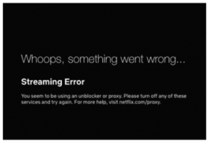 Hide.me Doese'nt works on Netflix