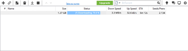 Torlock Download Speed